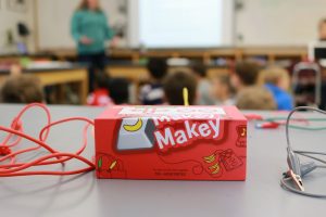 a technology project in a science classroom at Fessenden, a private school in Massachusetts that offers elementary and middle school students the opportunity to learn how to code.