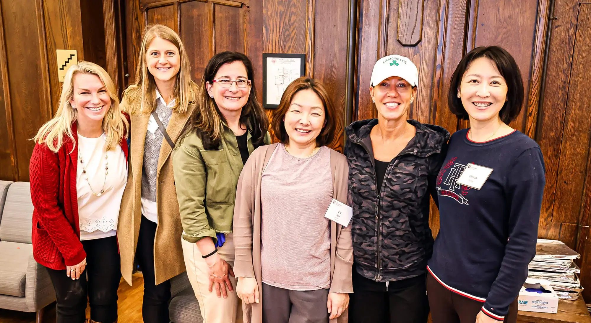 Grandparents & Special Friends Day - group of six women smiling