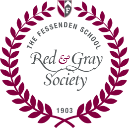 The Fessenden School Red & Gray Society logo